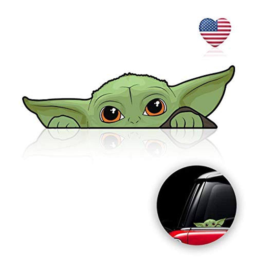 Baby Yoda Car Sticker