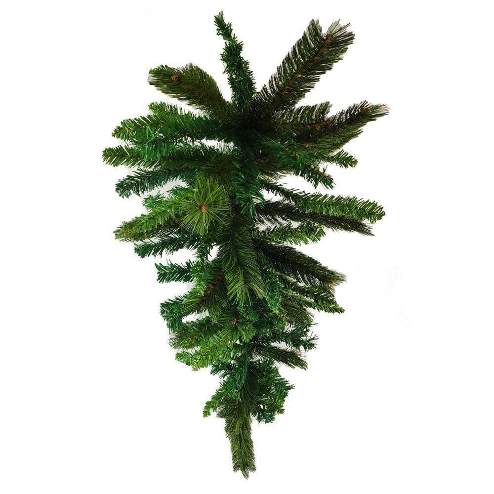 Arvore Invertida Natalina 90cm Parede Teto Natal Pinheiro