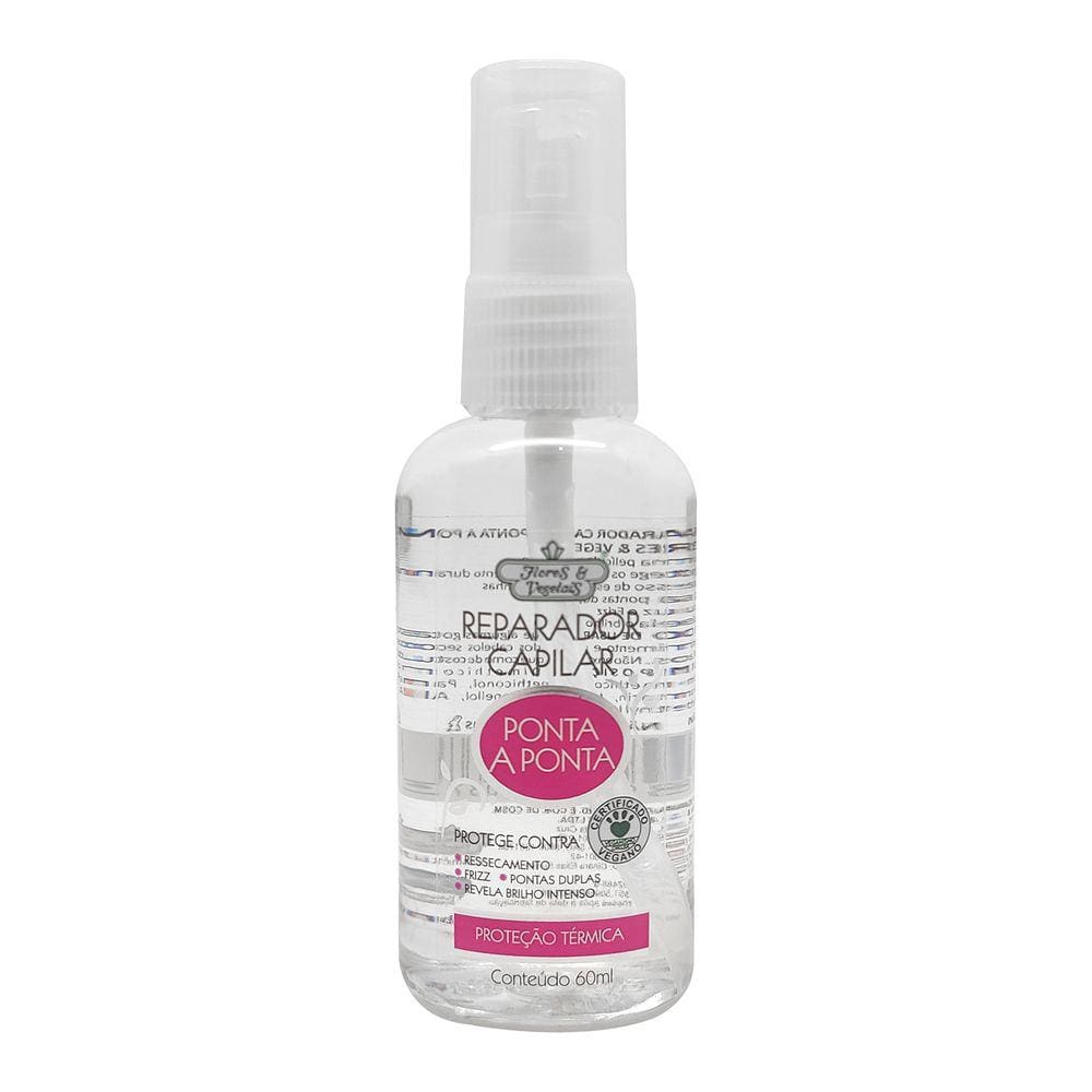 Reparador Capilar Ponta a Ponta Flores & Vegetais 60ml