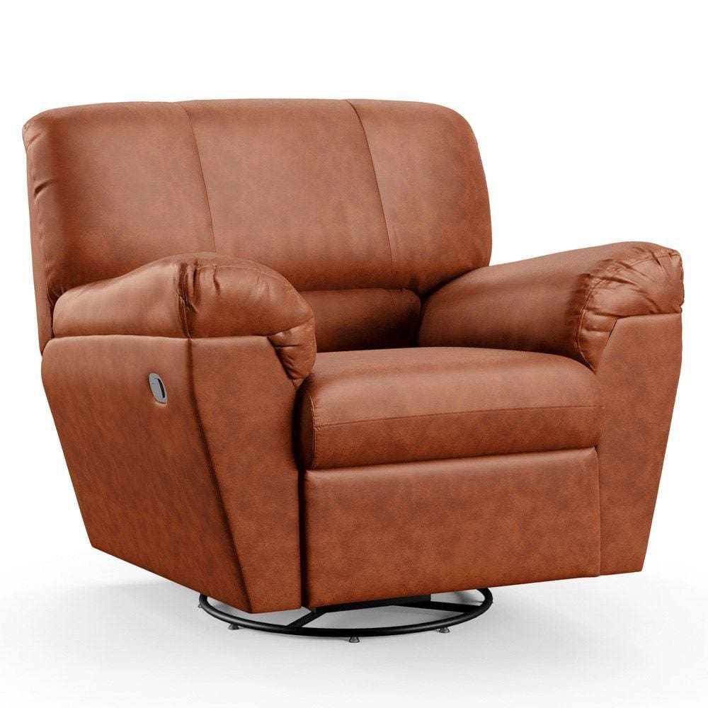 Poltrona do Papai Reclinável Retrátil Taty D05 Corano Camel - Mpozenato