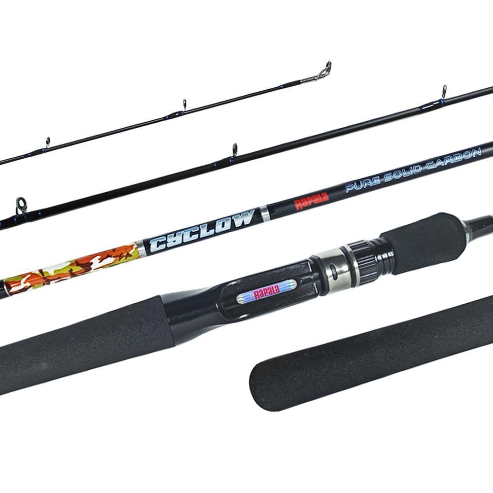 Vara de Pesca Carretilha Rapala Cyclow 5.6 CM 1,68m 8-17 Lbs Inteiriça