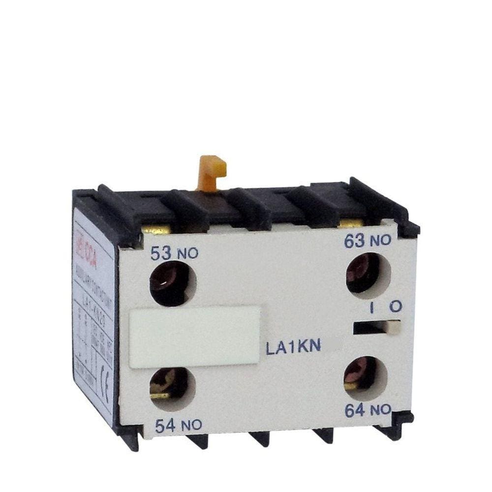 Bloco de Contato Auxiliar LA1KN - Para Linha de Contator Auxiliar ICA e Contatores CJX2-K Mini Contato Auxiliar LA1KN11 - 1NA+1NF