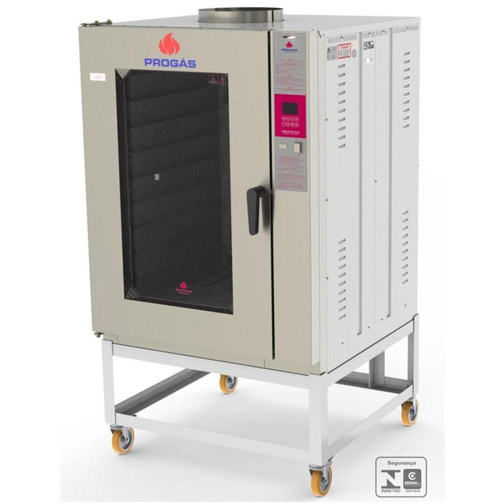 Forno Turbo Elétrico 10 Esteiras Trifásico PRP10000 ELET ST Progás