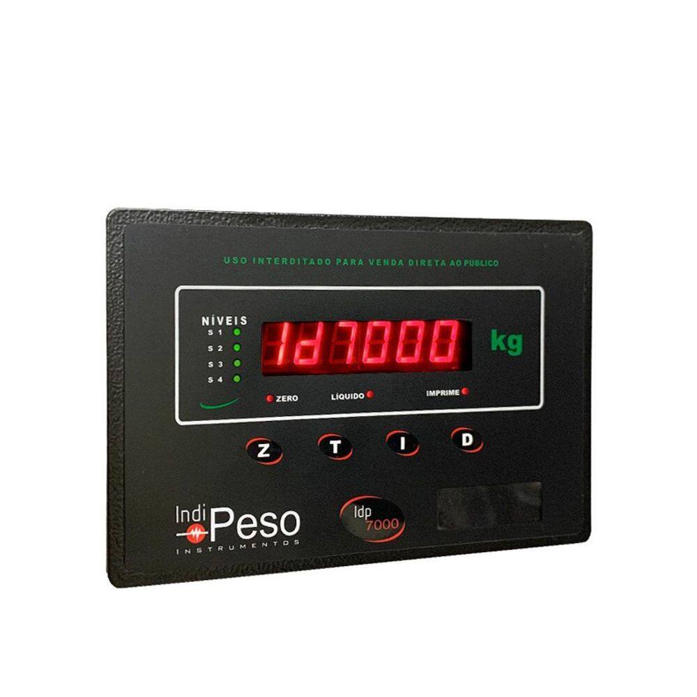 Indicador de Peso sem Gabinete de Embutir para Painel IDP7000S PLUS 24Vcc