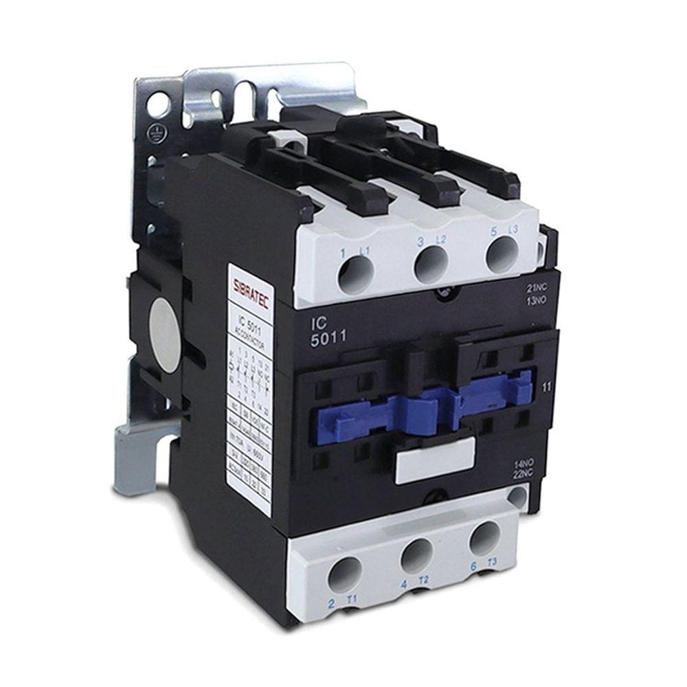 Contator Tripolar IC 50 de 50A Com 1NA+1NF - com Bobina de Alimentação 127 Vca