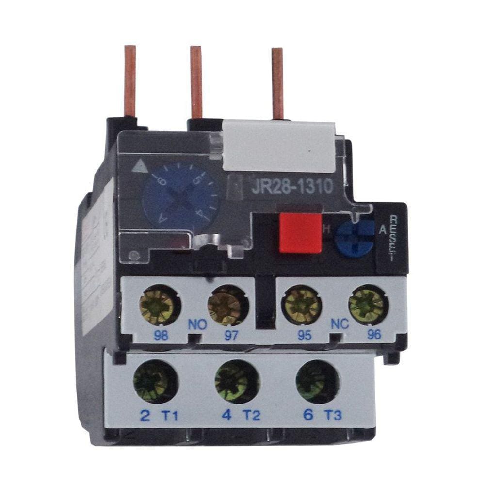 Relé Térmico Bimetálico Modelo JR28 1305 Ajuste 0,63~1A - Contator IC09 até IC32