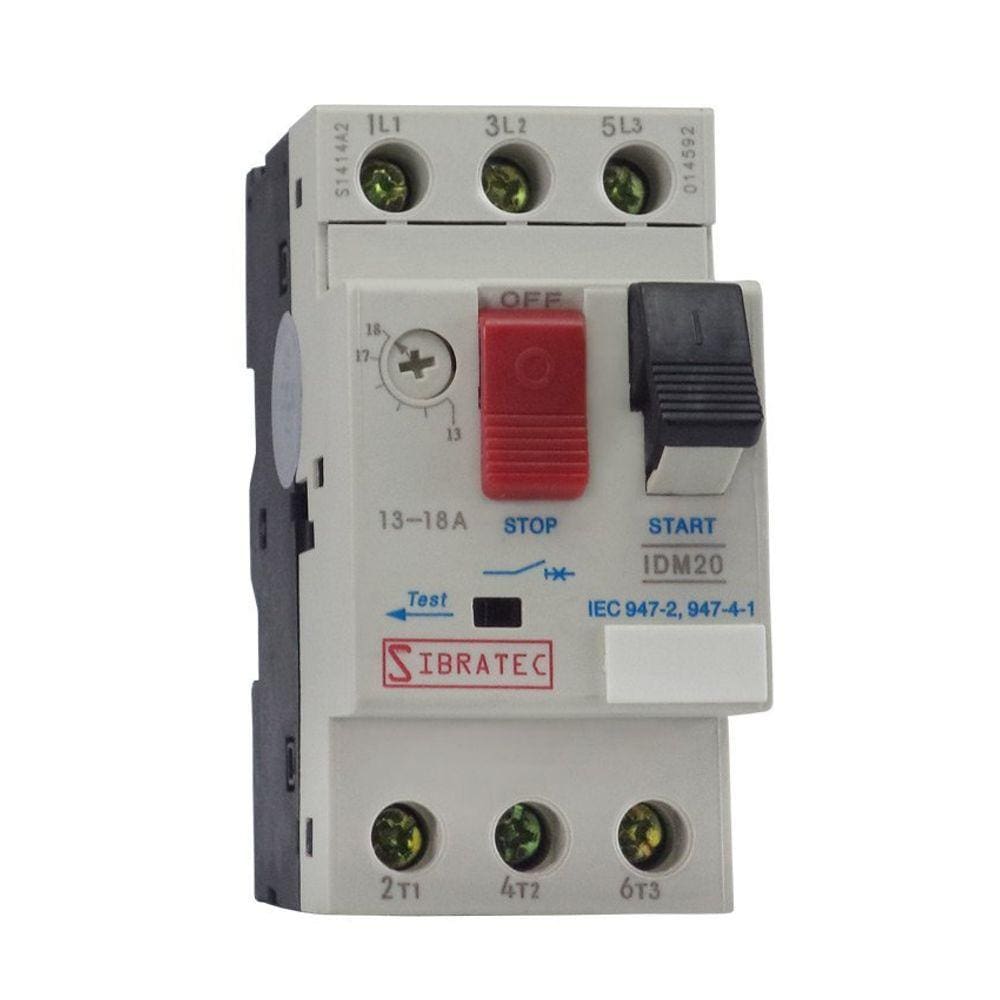 Disjuntor Motor IDM16-GV2 Com Ajuste de  9~14A