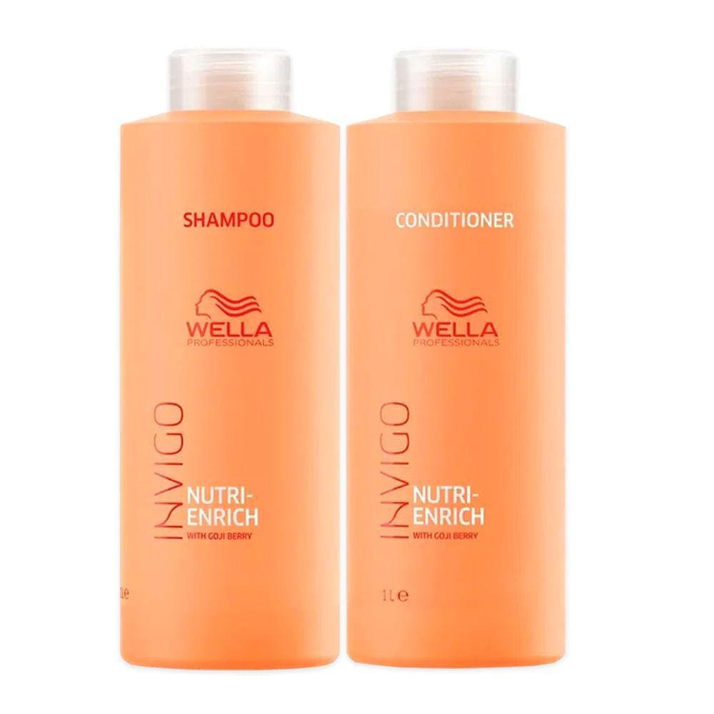 Kit Shampoo e Condicionador Wella Invigo Nutri Enrich 1L