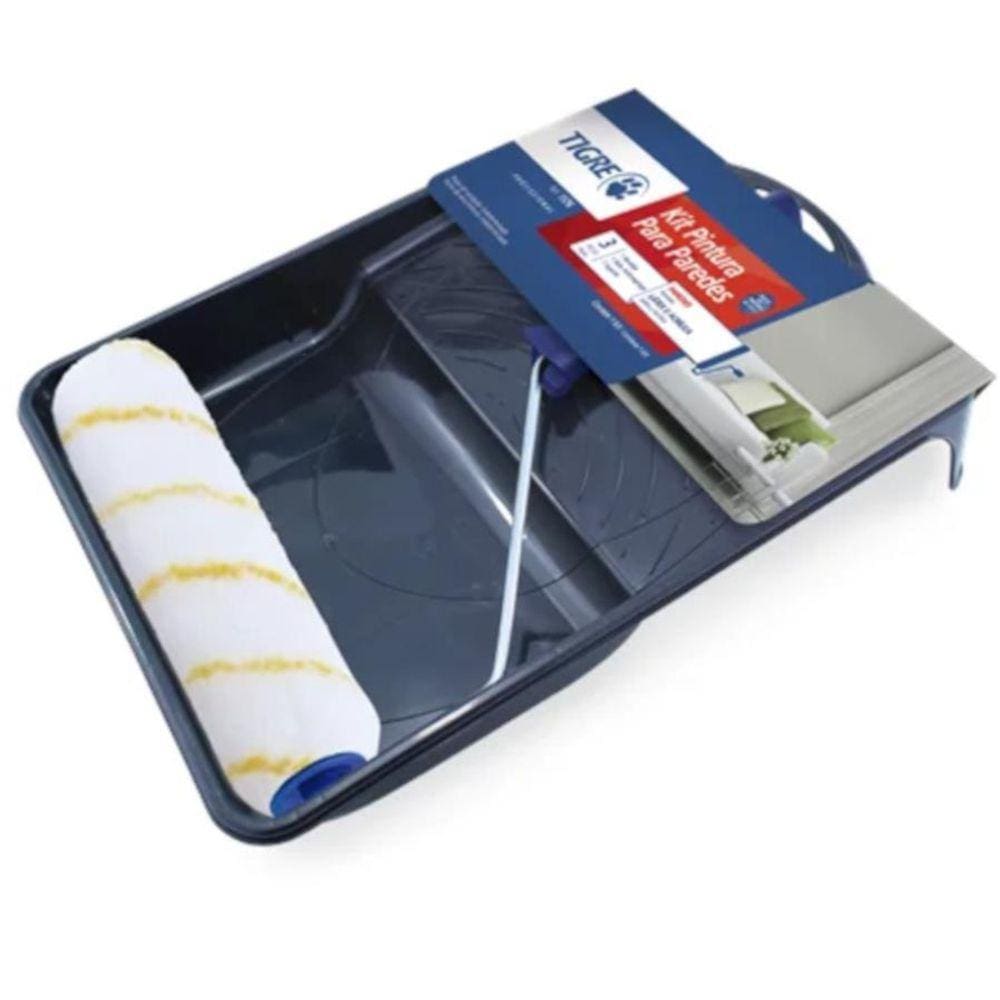 Kit Pintura Antirespingo para Parede 3 Peças 1576 Tigre