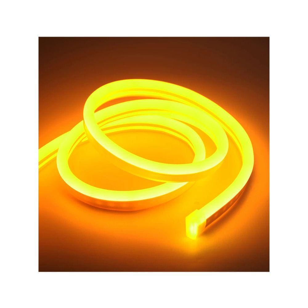 Fita de Led Neon Laranja Rolo 5m