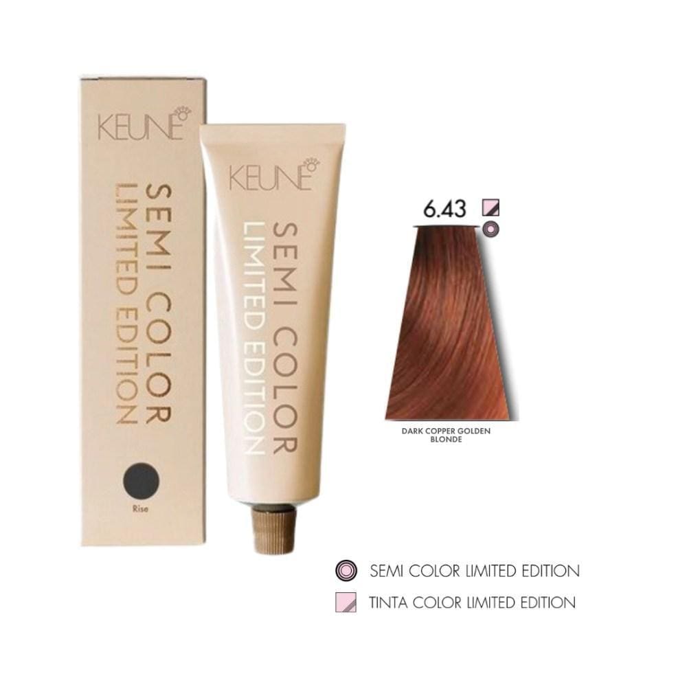 Tinta Semi Color Keune 6.43 Dark Copper Golden Blonde 60ml