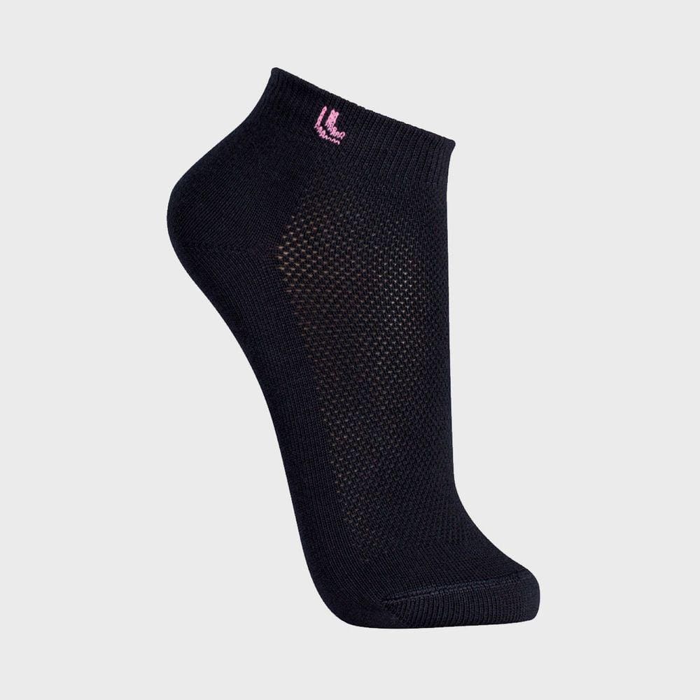 Meia Feminina Lupo 3226-001 Esportiva Cano Curto Algodão