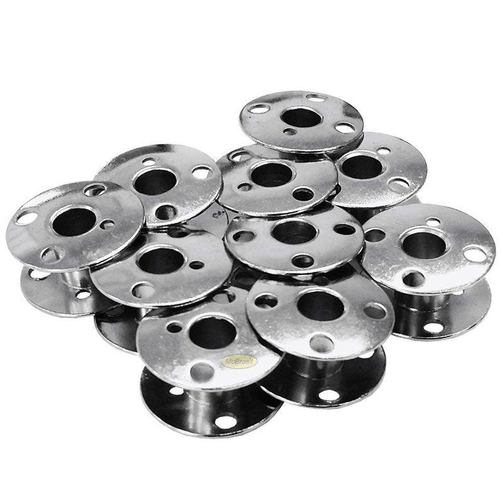 Kit 10 Bobinas de Metal Baixa 1722 Singer Doméstica 993575