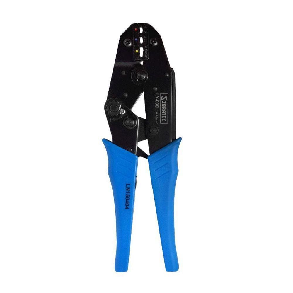 Alicate de Prensar Terminal Olhal/Forca /Pino/Faston 0,5 a 6mm² LY-03C