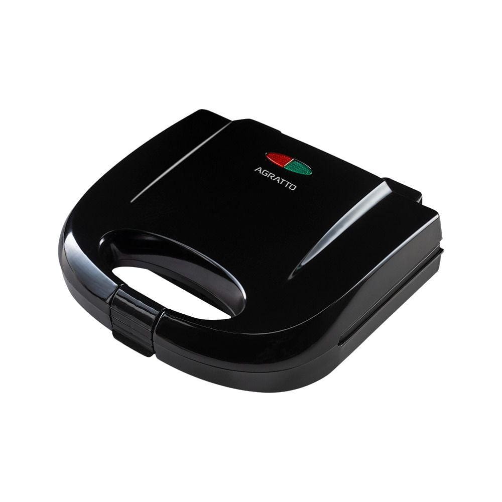 Sanduicheira e Grill Elétrico 750W Black Agratto SA 110V