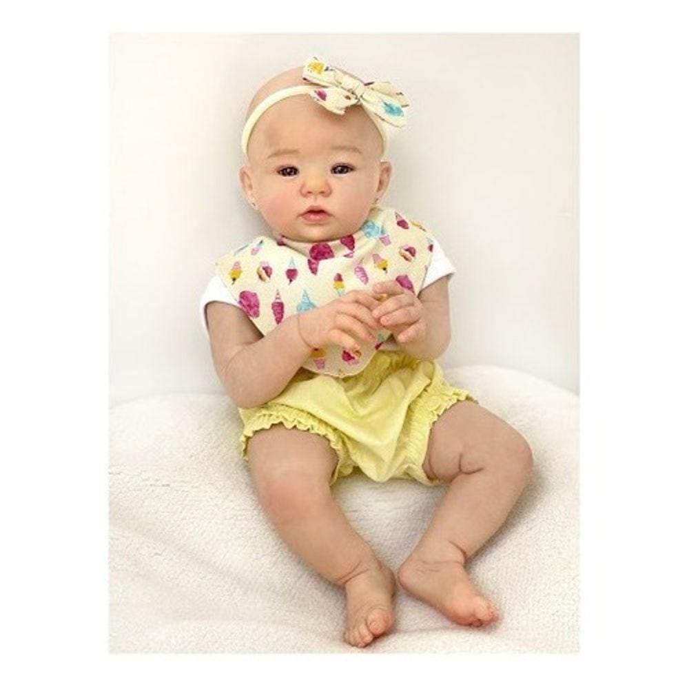 Bebe Reborn Boneca Menina Feita A Mão Real Pronta Entrega