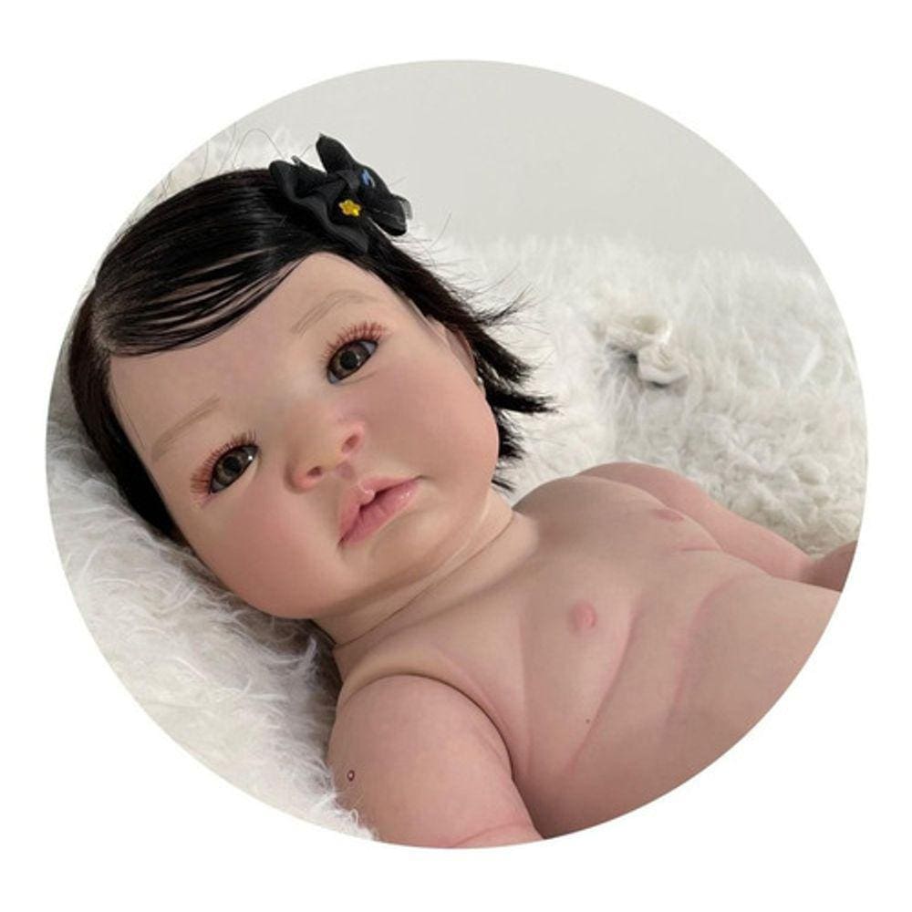 Bebê Reborn Boneca Toma Banho Realista Lançamento