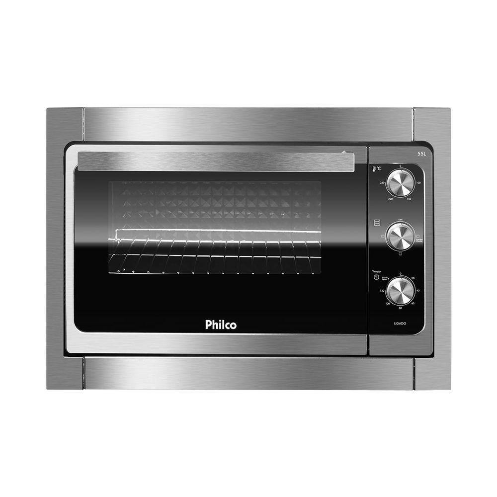 Forno 55l de Embutir Philco Inox - Elétrico - 110v - Pfe55e