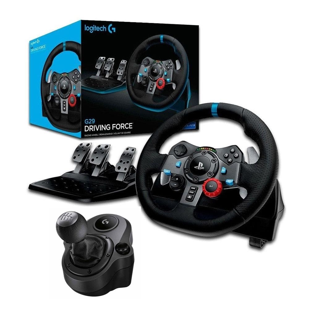 Cambio Logitech Driving Force Shifter Para G29/G920, 941-000119, câmbio  logitech driving force shifter para volantes g29/g920 