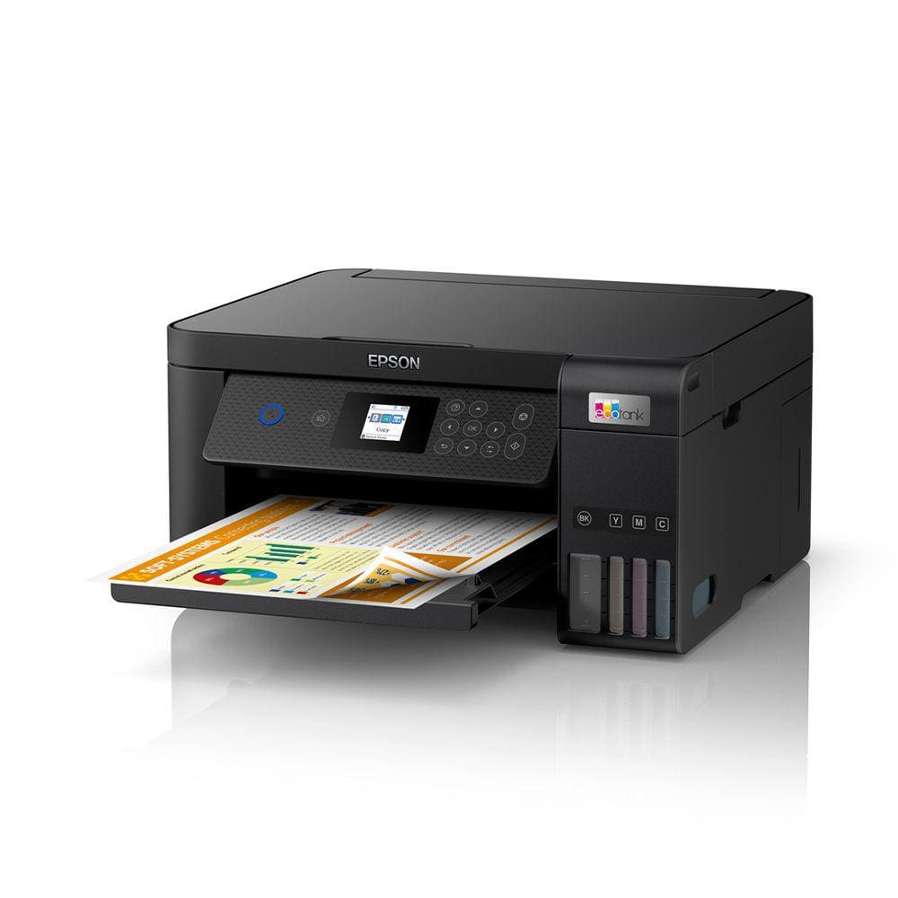 Impressora Multifuncional Epson Ecotank L4260 Jato de Tinta Colorida com USB e Wi-Fi Bivolt