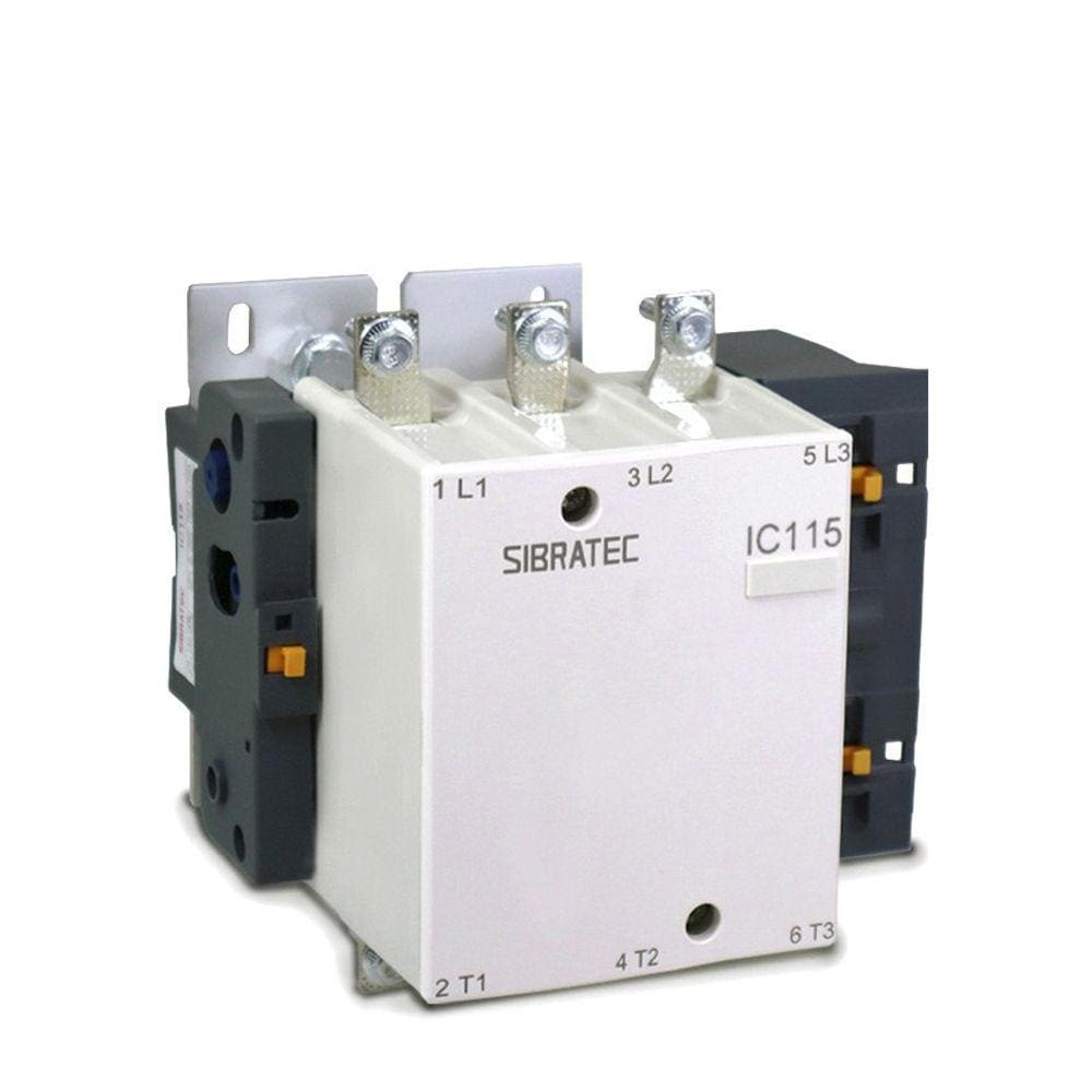 Contator Tripolar - Com Bobina de Alimentação em 220Vca IC 115A. em 220Vca