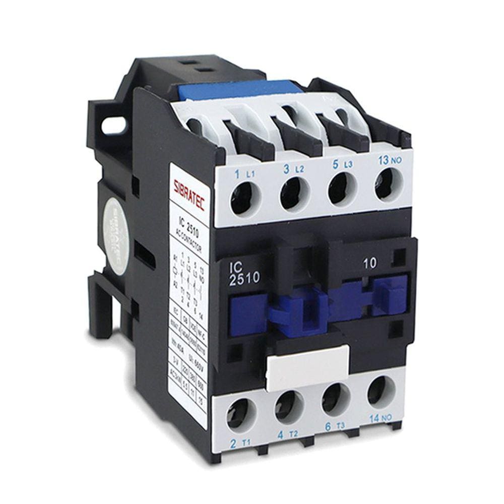 Contator Tripolar IC25 de 25A com 1NA - com Bobina de Alimentação 127 Vca