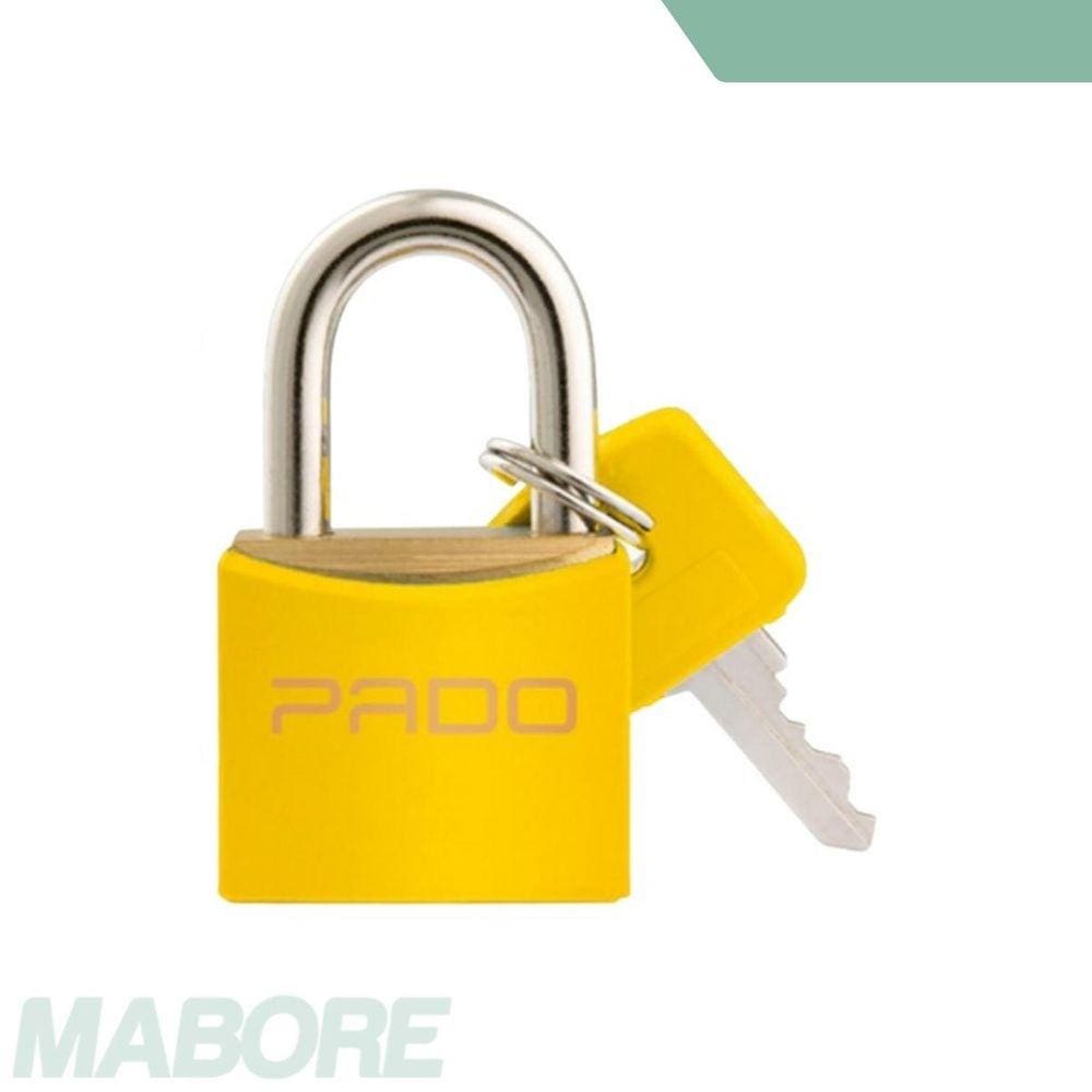 Cadeado Amarelo SM LT-40mm Pado
