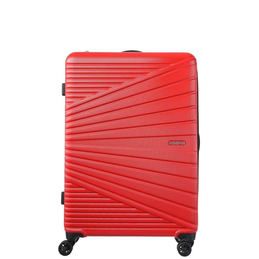 Mala de Viagem Media Exp Abs American Tourister By Samsonite Recife Tsa Rodas Duplas 360 Vermelha