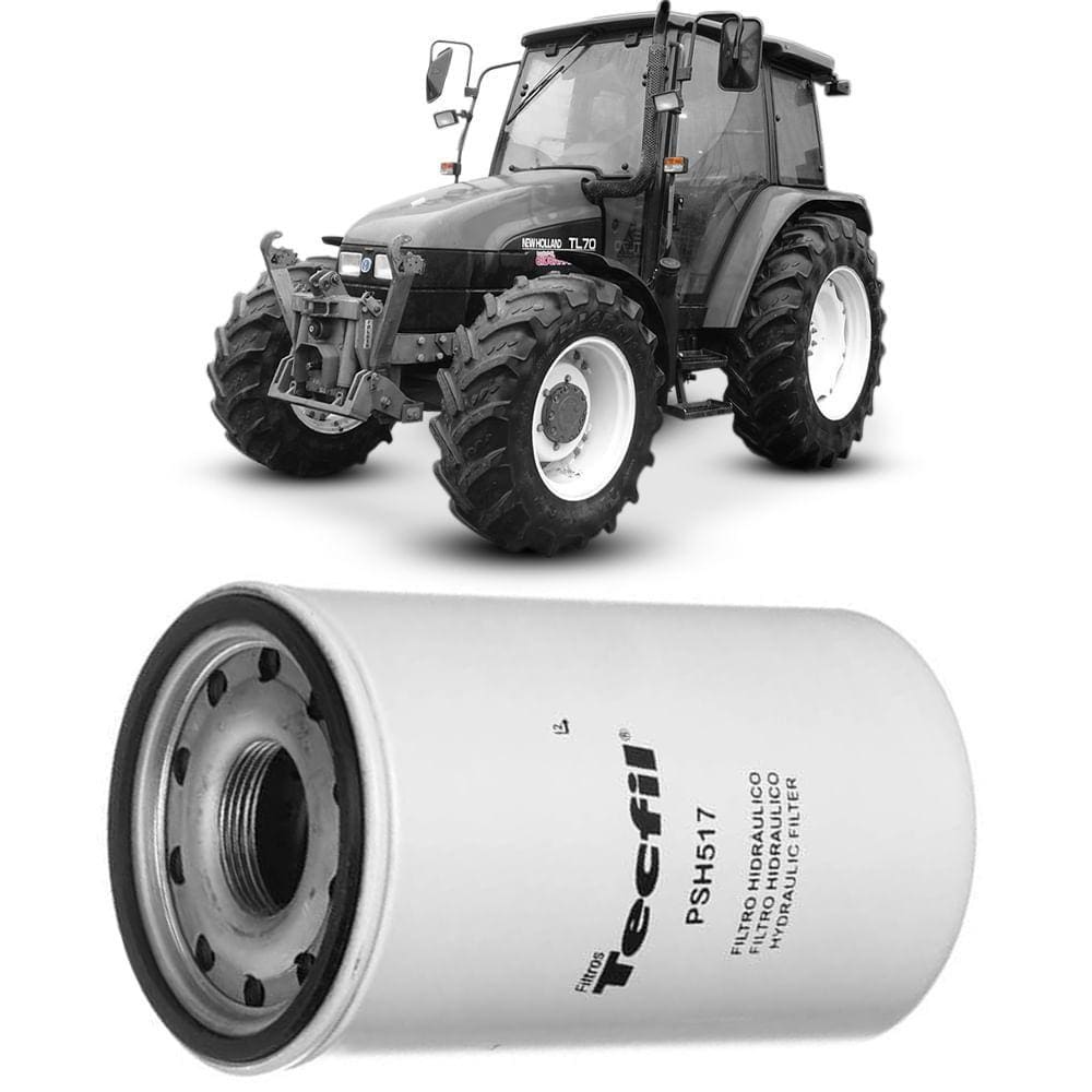 Filtro Hidráulico New Holland Tl65 Tl70 Tl100 Tecfil Psh517