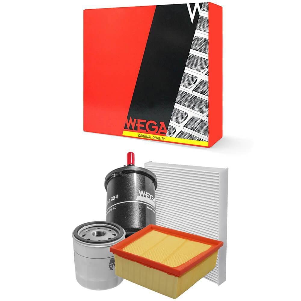 Kit Troca De Filtros Ford Ecosport 1.6 Flex 2012 A 2017 Wega