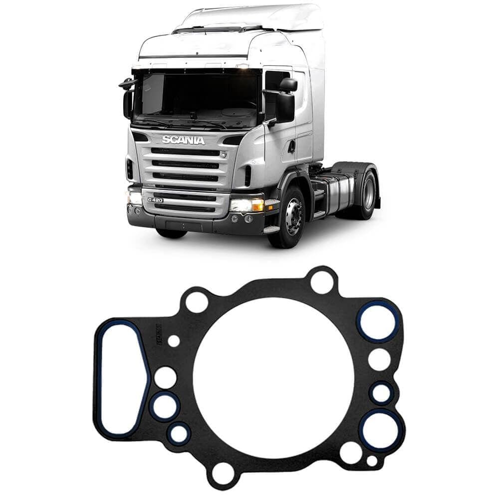 Junta Cabeçote Motor Scania G-420 Dc12 2009 A 2011 Sabó