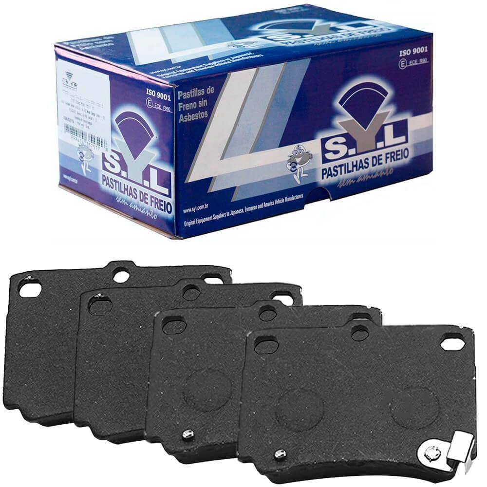 Kit Pastilha Freio Mitsubishi Pajero 98 A 2016 Akebono Syl
