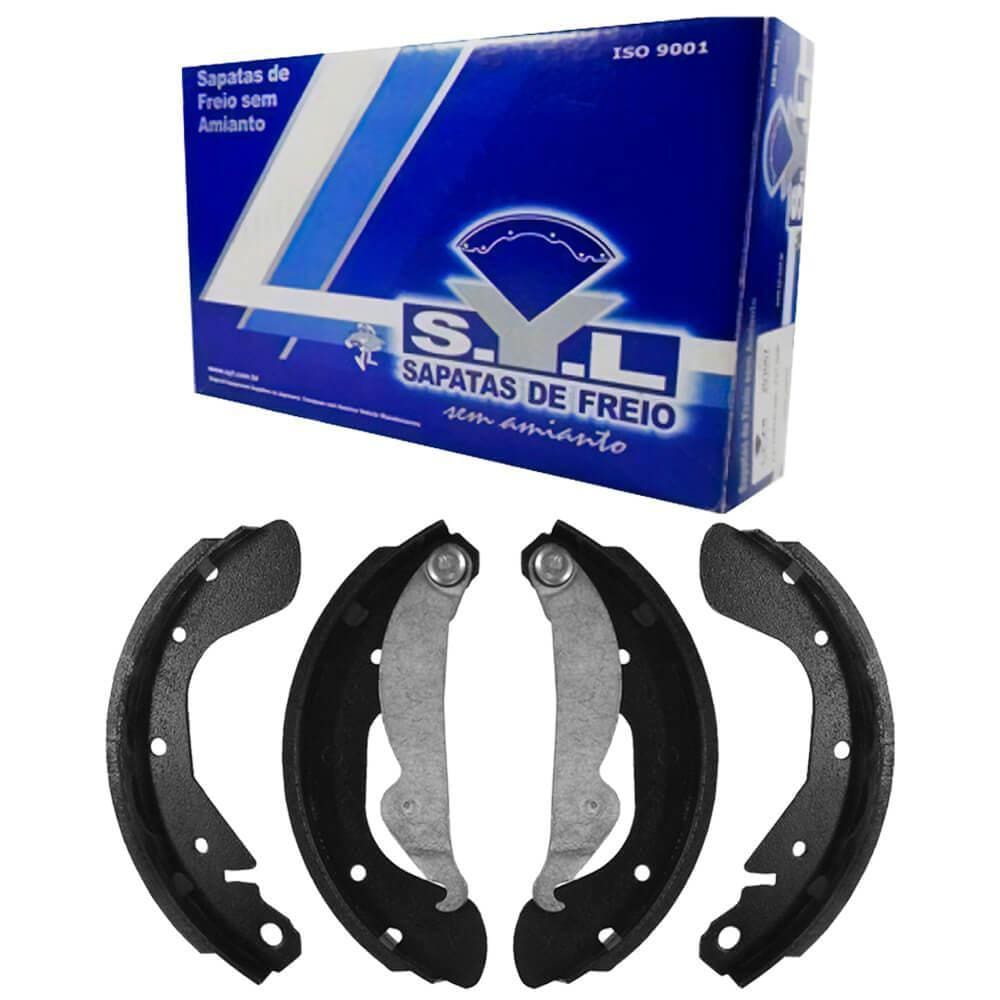 Sapata Lona Freio Agile Corsa 2007 A 2014 Traseira Varga Syl