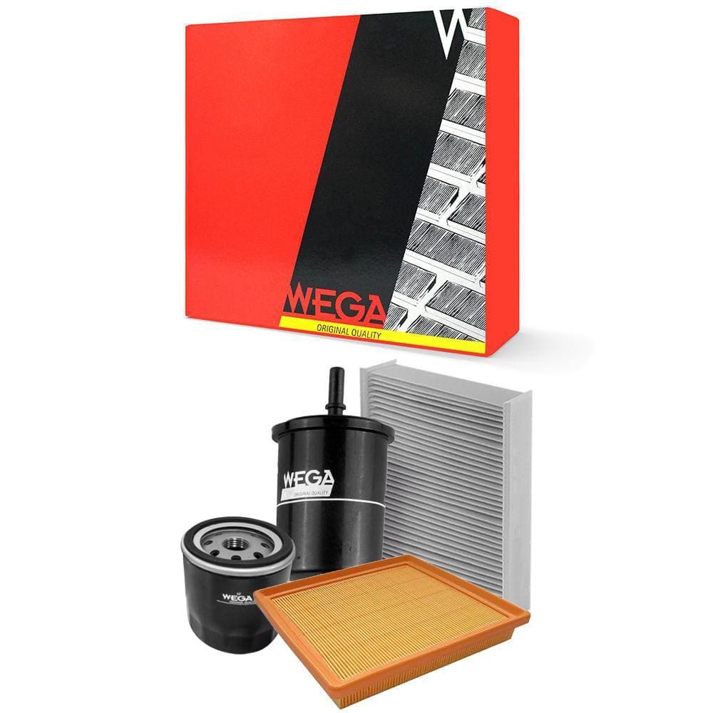 Kit Troca De Filtros Volkswagen Golf Polo Virtus 1.6 16v