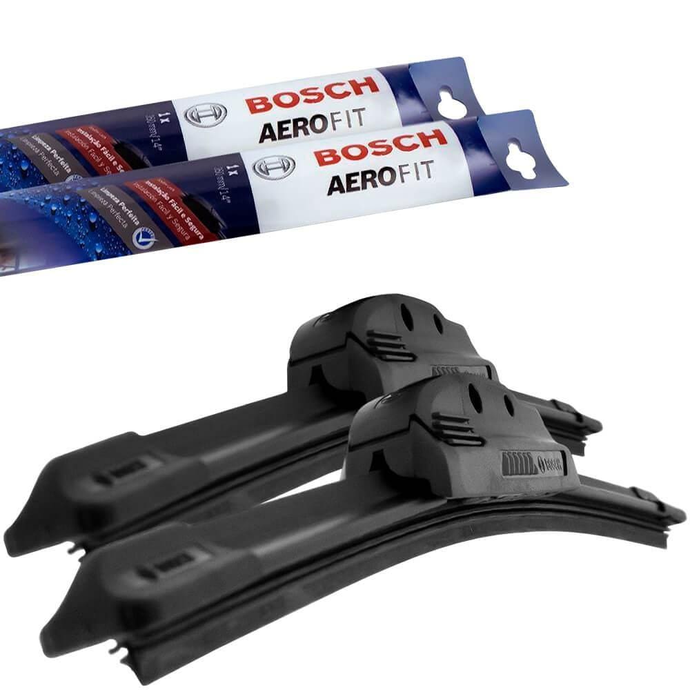 Par Palhetas Limpador Parabrisa Original Bosch Aerofit 26” e 22”
