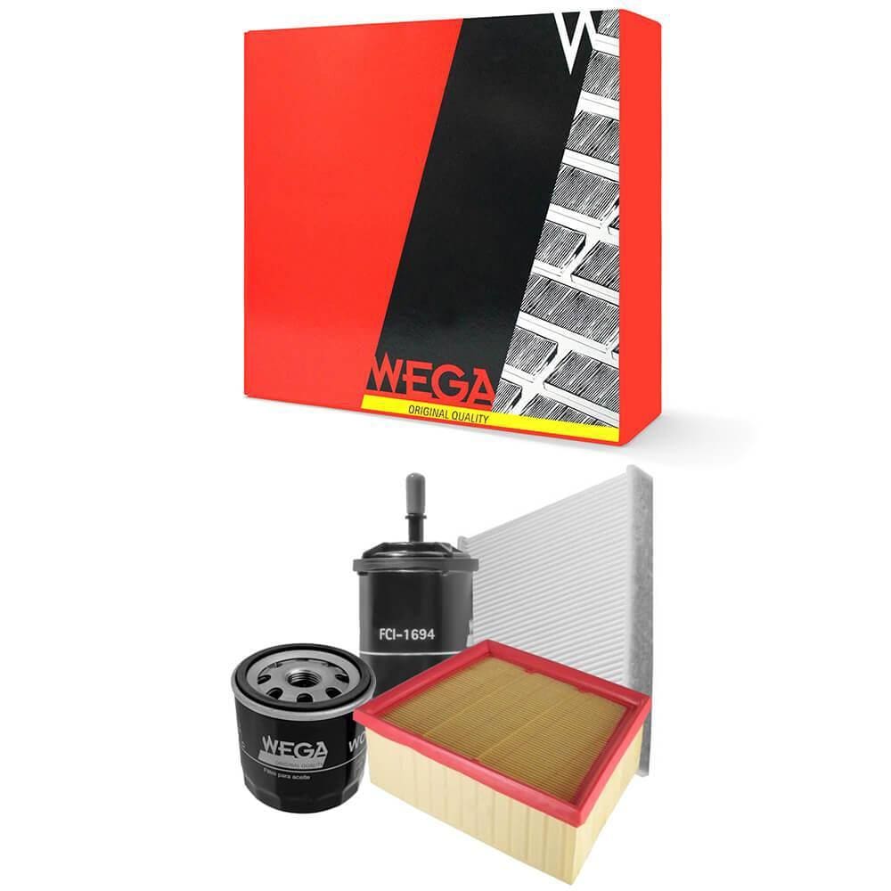 Kit Troca De Filtros Ford Ka 1.0 12v Flex 2016 A 2021 Wega