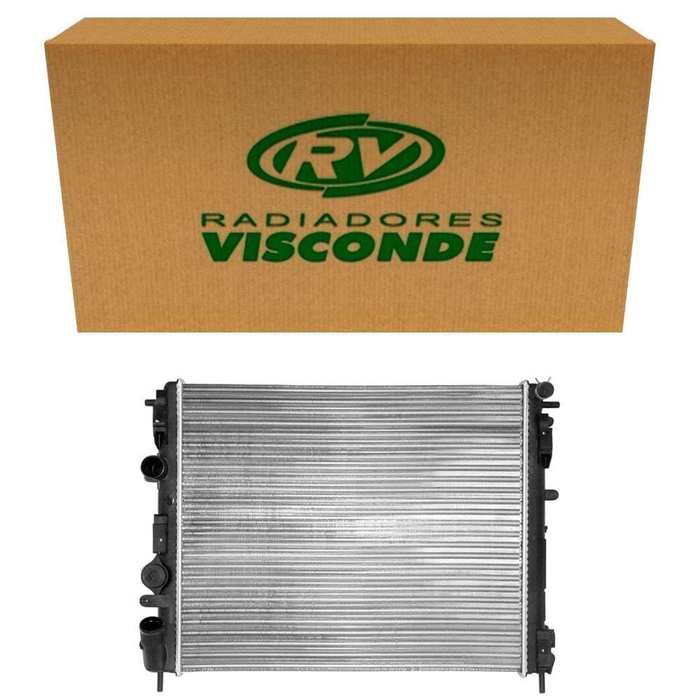 Radiador Sandero 1.0 1.6 2008 A 2011 Com Ar Sem Ar Visconde
