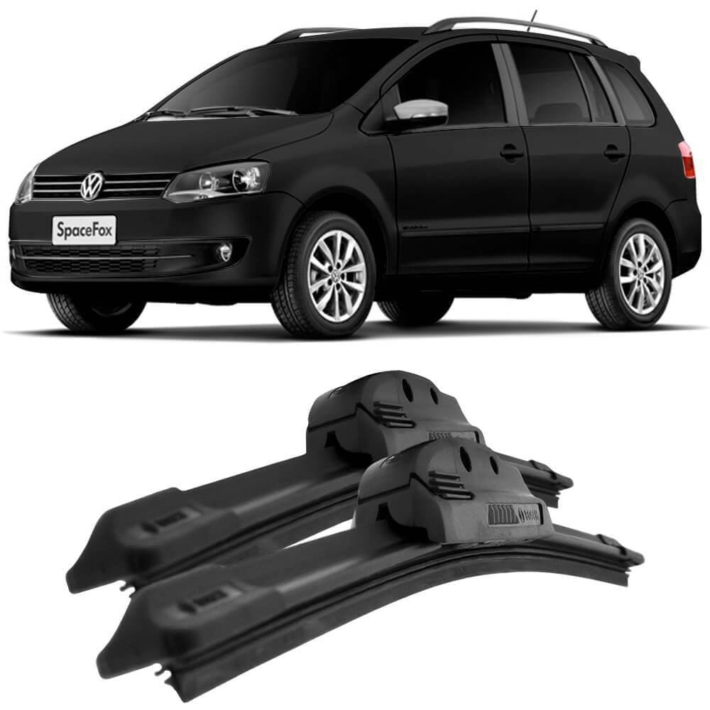 Par Palhetas Limpador Parabrisa Space Fox Aerofit 22 16