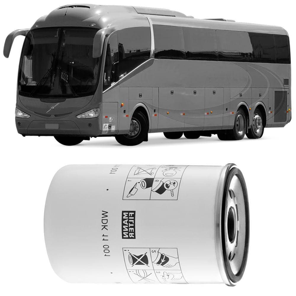 Filtro Combustível Volvo B340 B380 B420 B450 D11 2012 A 2016