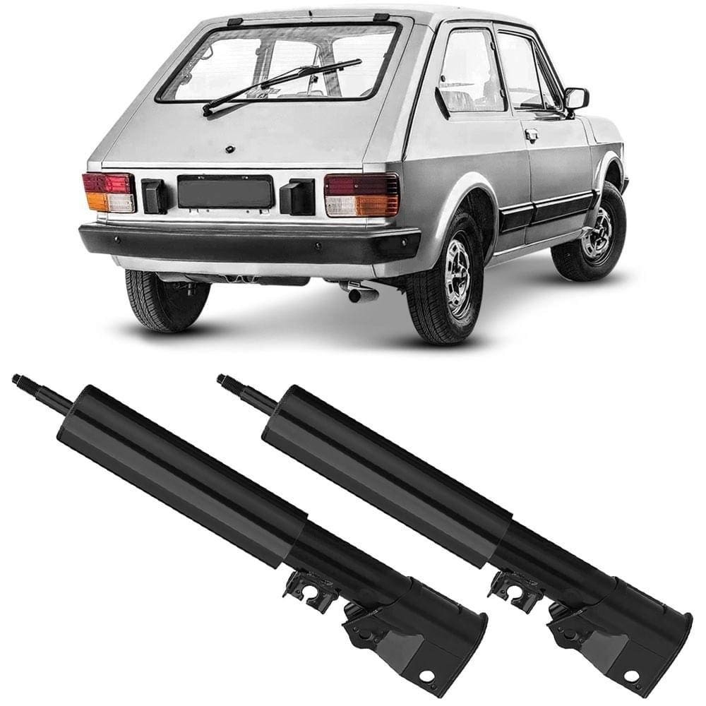 2 Amortecedor Fiat 147 Oggi 76 A 86 Traseiro Nakata Se30527