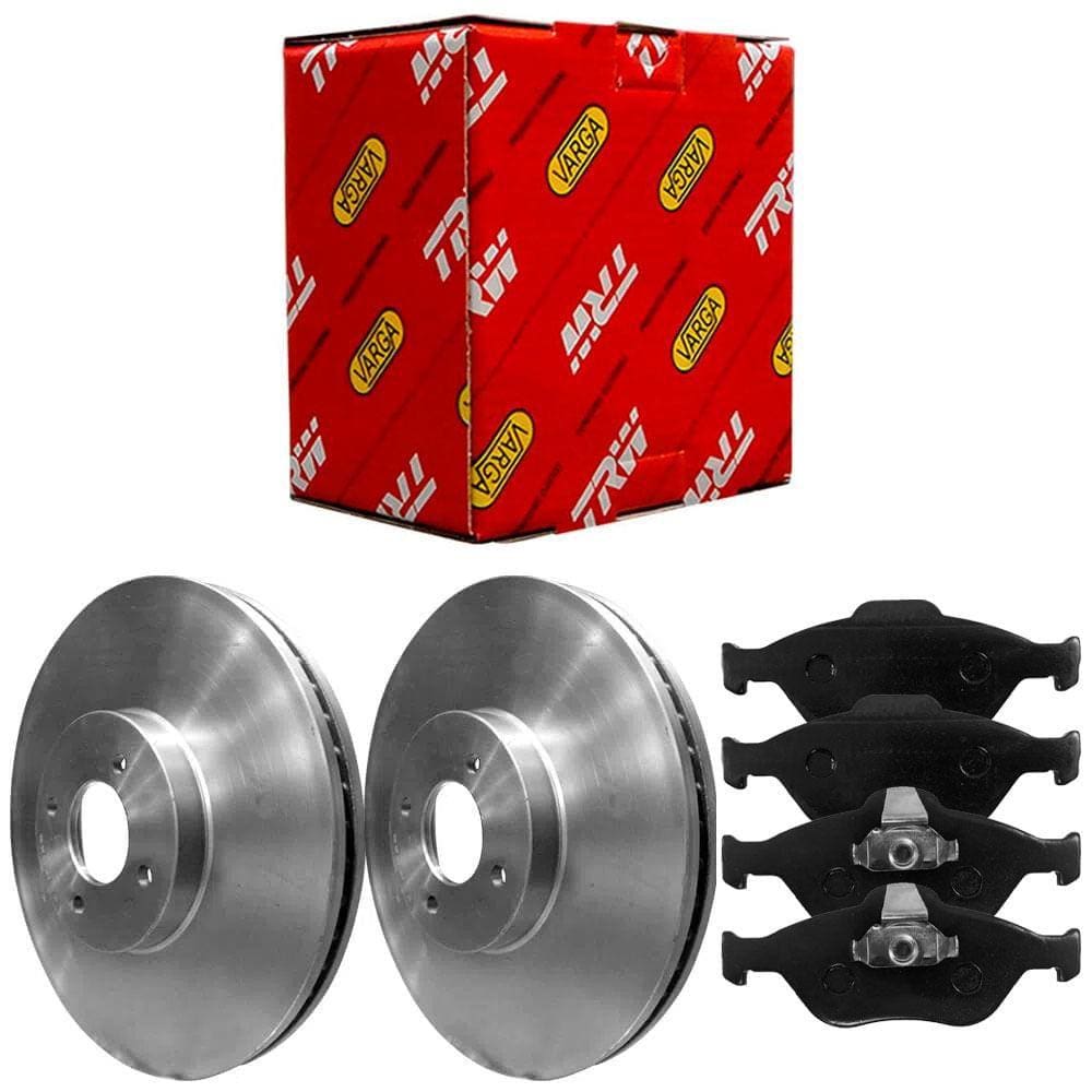 Kit Pastilha Disco Freio Ecosport 2.0 1.6 2003 A 2012