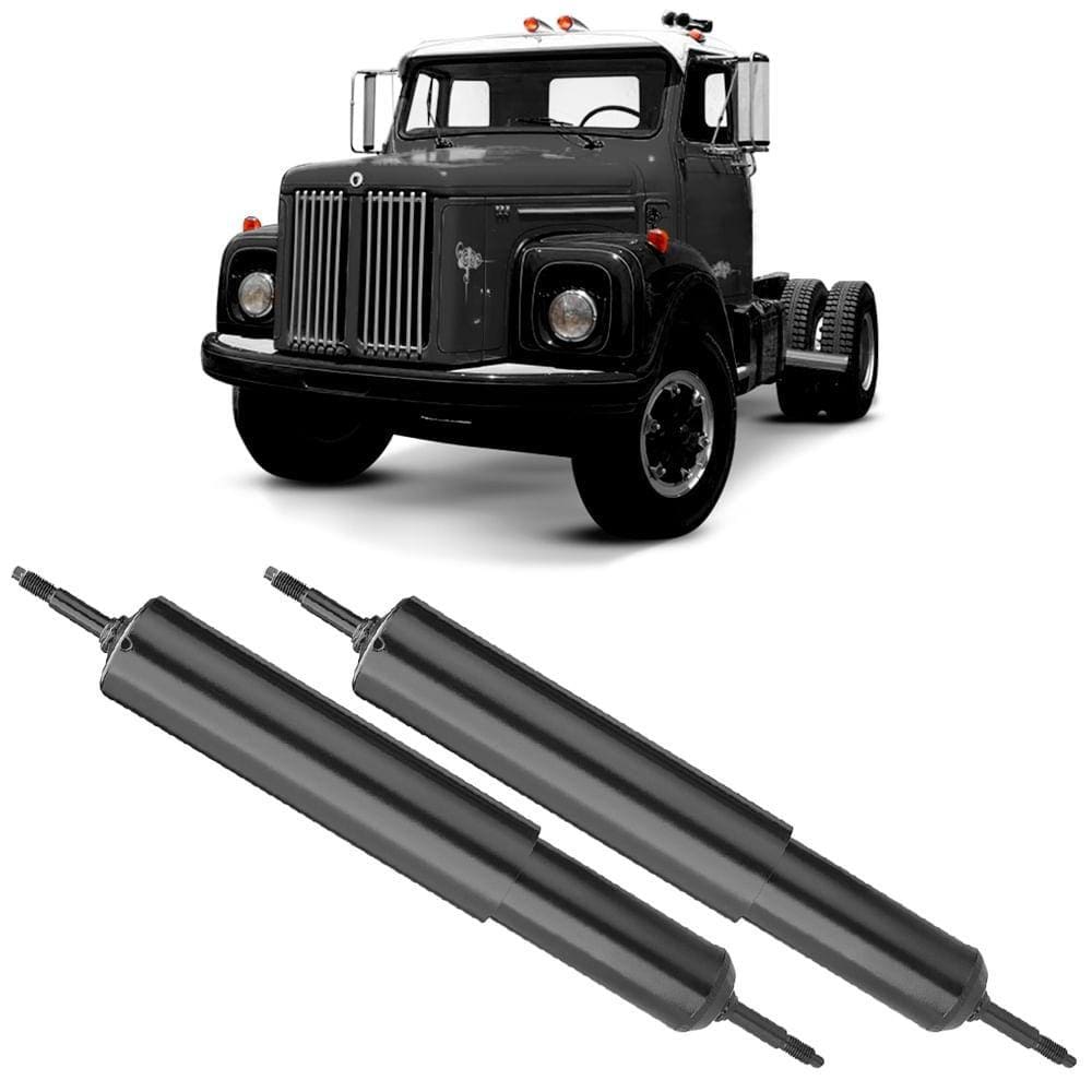 2 Amortecedor Scania L111 Tras Motorista Passageiro Monroe