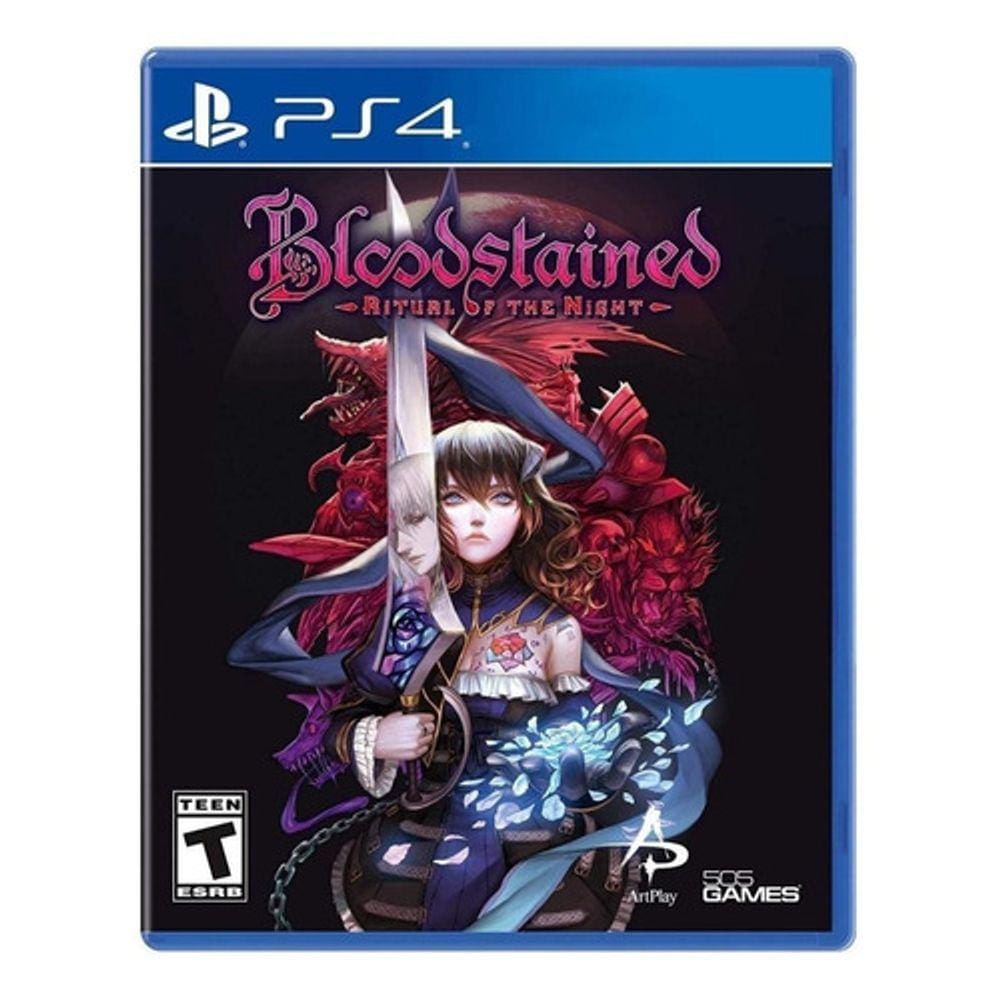 jogo Bloodstained: Ritual Of The Night 505 Games Ps4 Físico