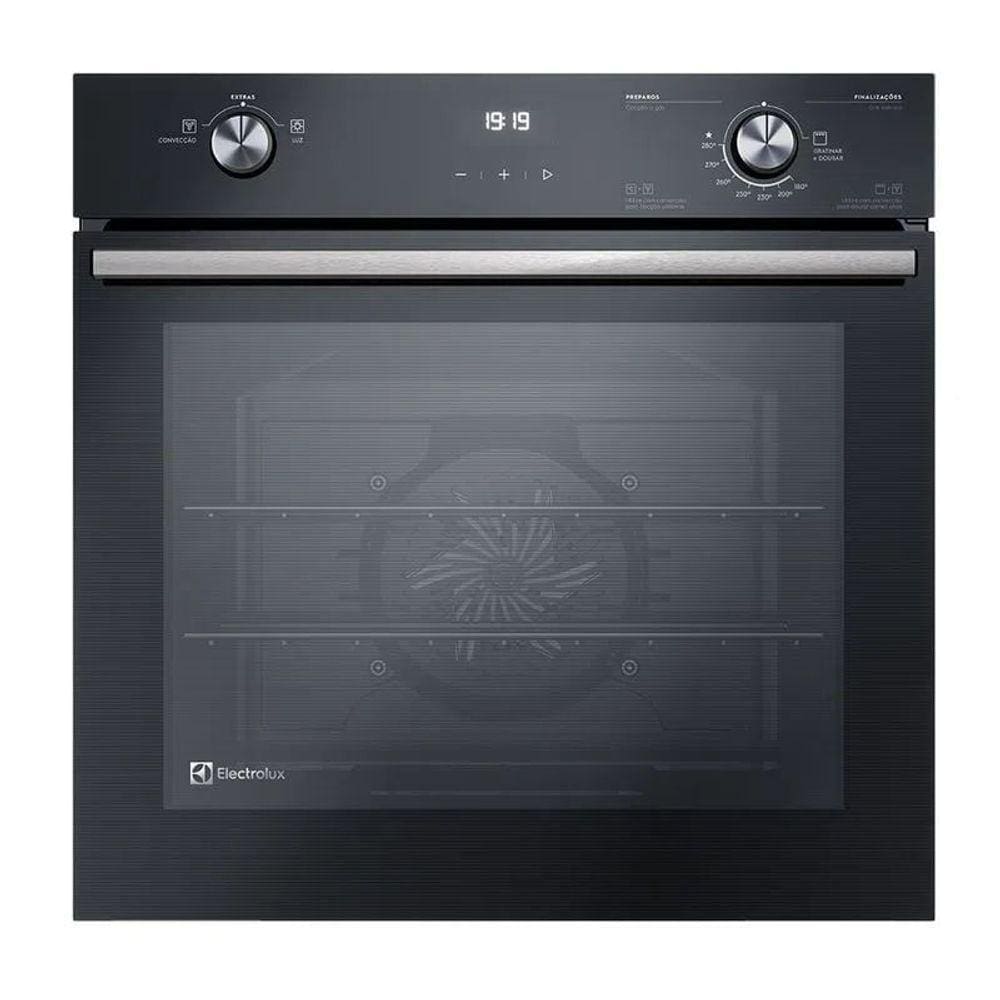 Forno à Gas de Embutir Electrolux 80L OE8GH Preto 220V