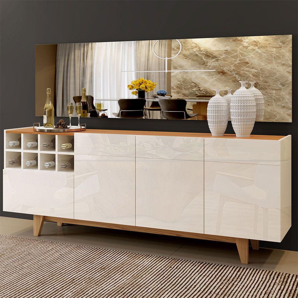 Buffet Duna 3 Portas 1 Gaveta e Adega Mavaular