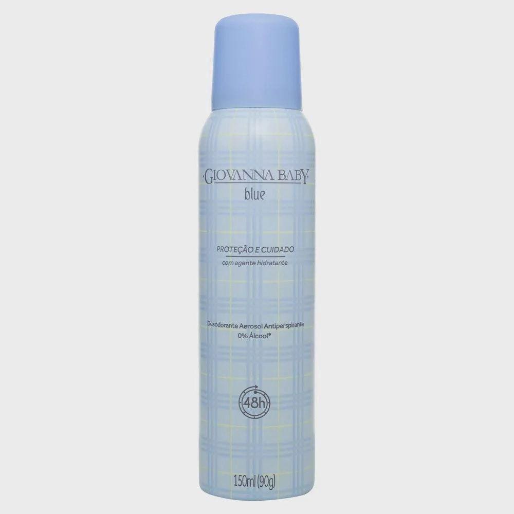 Desodorante Aerosol Giovanna Baby Blue 150ml