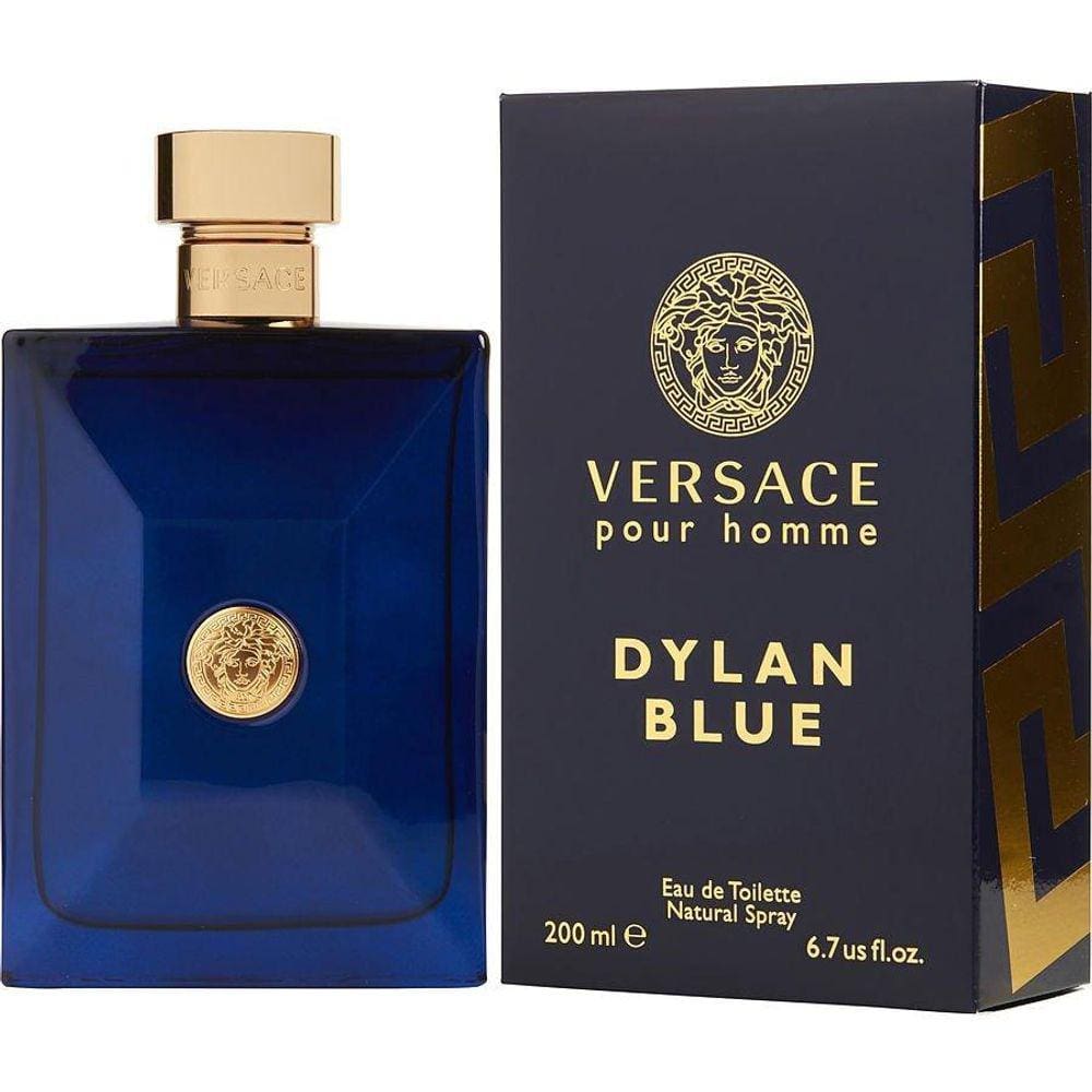 Perfume Masculino Versace Dylan Blue Gianni Versace Eau De Toilette Spray 200 Ml