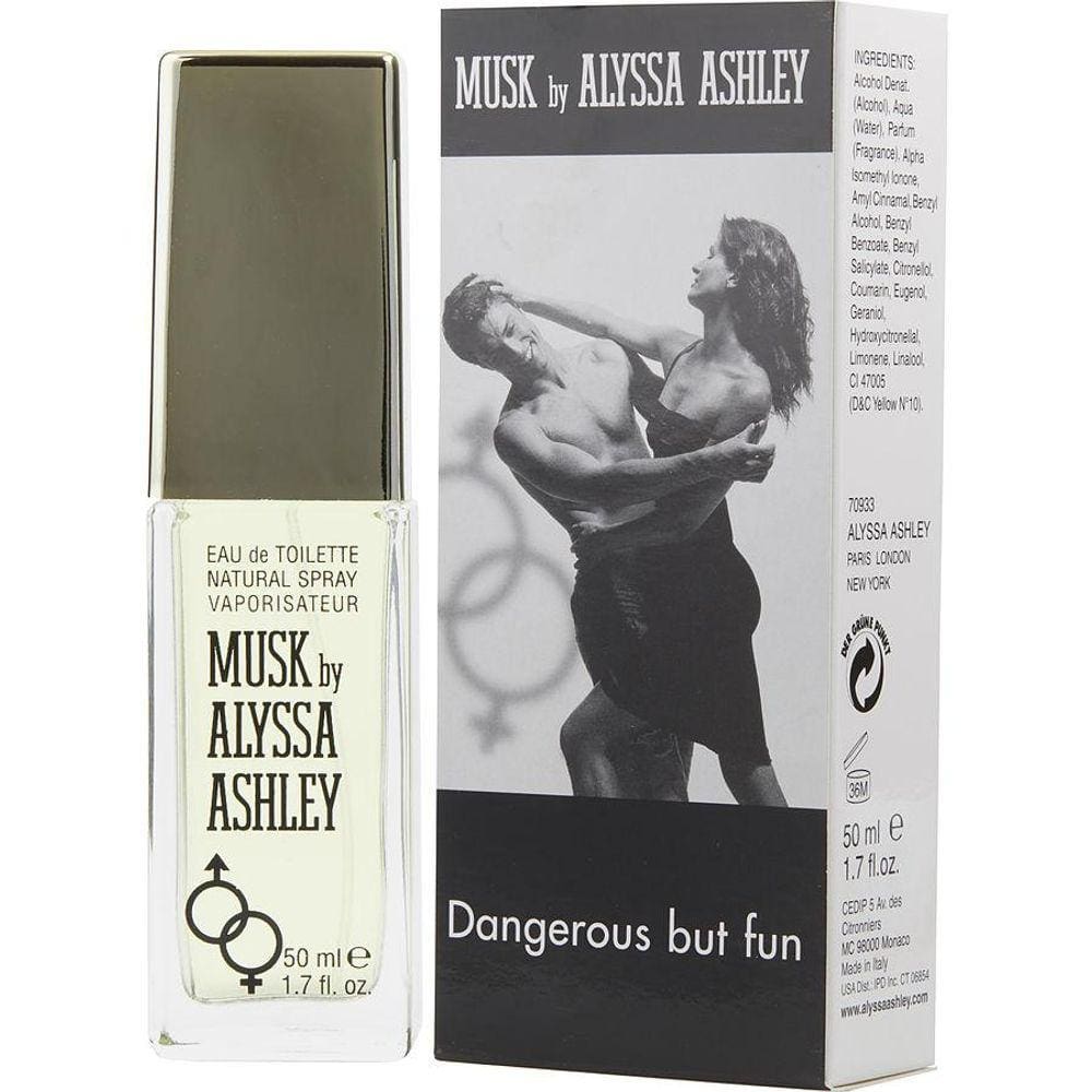 Perfume Feminino Alyssa Ashley Musk Alyssa Ashley Eau De Toilette Spray 50 Ml