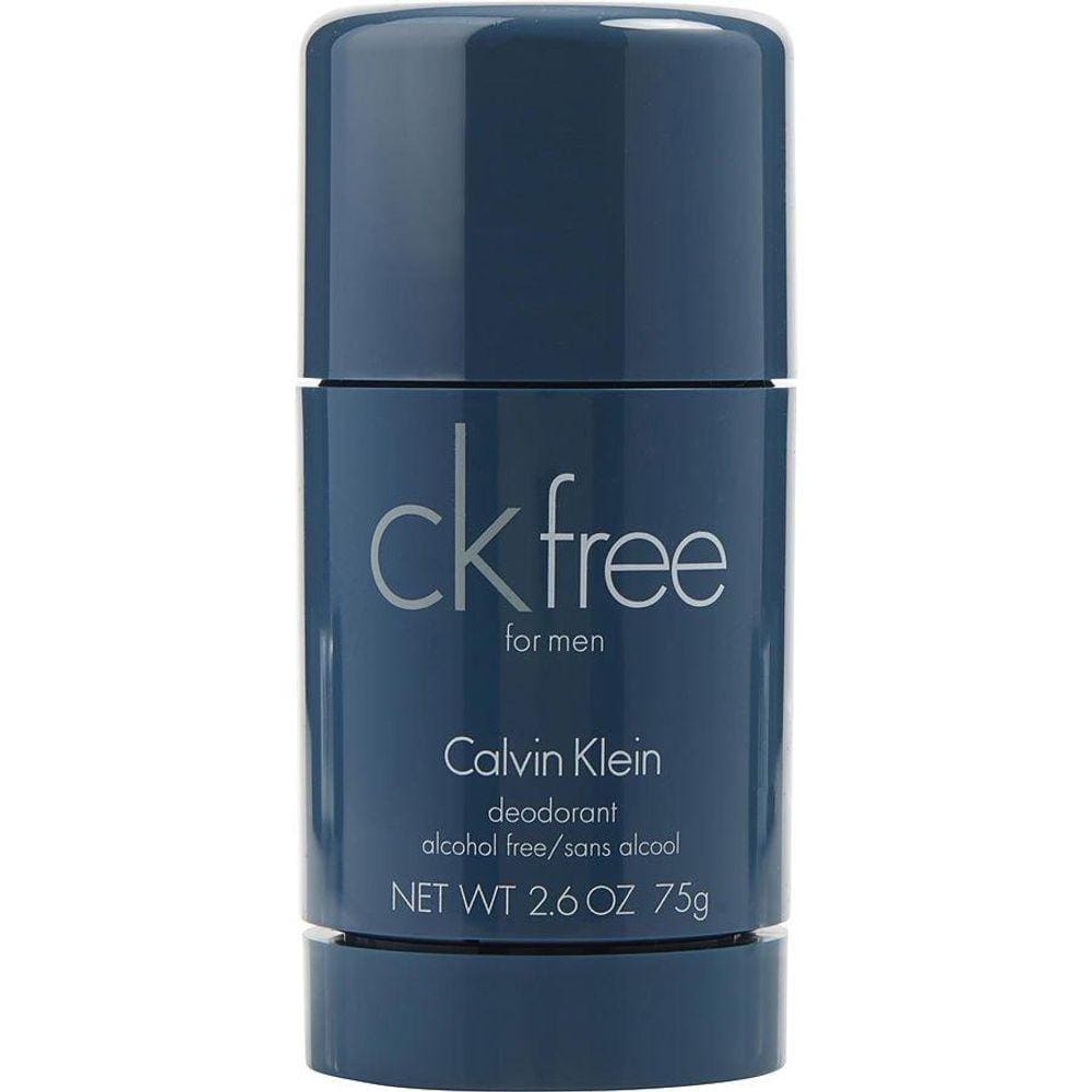 Desodorante Em Barra Sem Alcool 75 Grs Ck Free Calvin Klein Masculino