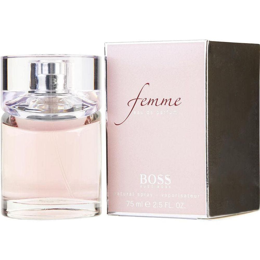 Perfume Feminino Boss Femme Hugo Boss Eau De Parfum Spray 75 Ml